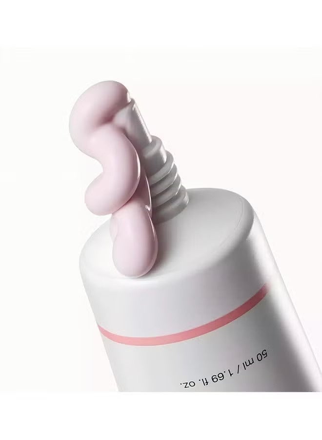 Medicube Pink Tone Up Sun Cream SPF 50 (50ml), Brightening Mineral Sunscreen with Natural Pink Tint, Tone Correcting UV Protection Cream & Makeup Primer for Radiant Glowing Skin - Image 4